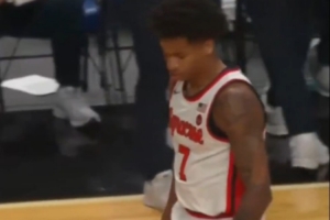 看這幾分像誰？甜瓜兒子基揚大學首秀7中4得10分1斷1帽 三分4中2