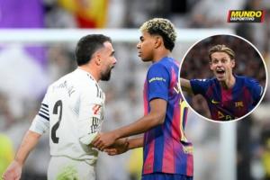 德容談沖突：卡瓦哈爾可以私下和亞馬爾談，而不是在場上做手勢