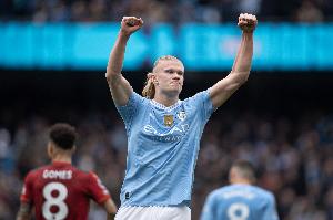 哈蘭德2次在夏令時結(jié)束前已單賽季進球15+！英超此前僅希勒曾做到