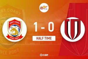 半場-德爾加多后場失誤阿齊茲助攻戴維森破門 蓉城暫0-1西海岸