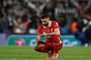 薩拉赫本賽季英超只有1次過人成功，甚至不如出場83分鐘的斯凱利