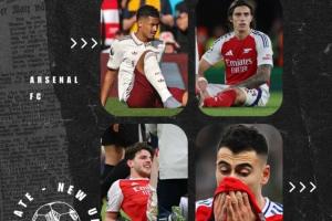 傷情分析師：薩利巴賴斯卡拉菲奧里均無大礙，馬丁內(nèi)利最多缺2周