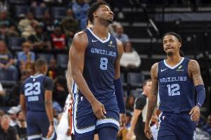 灰熊VS步行者首發(fā)：莫蘭特、波普、韋爾斯、JJJ、蘭代爾