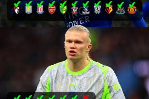 難以企及！哈蘭德英超連續(xù)6輪破門終結(jié)，無緣追逐瓦爾迪11輪紀錄