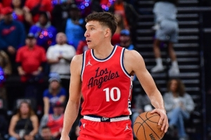 快船對陣開拓者首發(fā)：博格丹迎賽季首秀 搭檔哈登小卡瓊斯祖巴茨