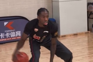 德甲常規(guī)賽得分王！浙江男籃曬新援蘭道夫的訓(xùn)練視頻