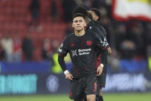 難練級(jí)！19歲埃切維里德國(guó)杯枯坐板凳，加盟藥廠2個(gè)月僅上127分鐘