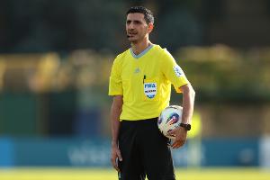 阿森納客戰(zhàn)布拉格斯拉維亞裁判：阿塞拜疆裁判阿格哈耶夫執(zhí)法