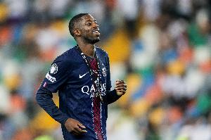 法媒：登貝萊預(yù)計可以參加對陣拜仁的比賽，但可能擔(dān)任替補