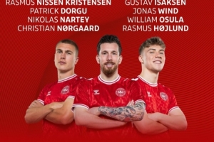 丹麥世預(yù)賽名單：小舒梅切爾、埃里克森領(lǐng)銜，霍伊倫、多爾古在列