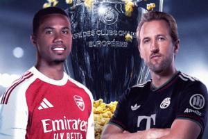 矛與盾！下輪歐冠拜仁阿森納碰面，16連勝轟56球vs10連勝僅丟1球