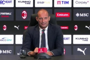 阿萊格里：米蘭完全不缺正印中鋒 若失50球需進150球才能進前四