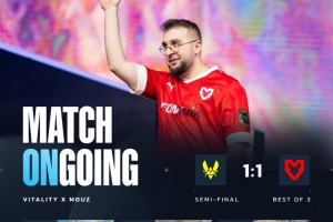 就你會(huì)翻盤？強(qiáng)圖火車防守方全員發(fā)力 MOUZ翻盤扳平比分