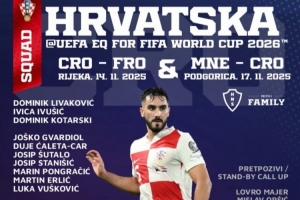 克羅地亞名單：莫德里奇領(lǐng)銜，佩里西奇在列，科瓦契奇入選后傷退