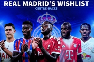 選誰？德轉(zhuǎn)列皇馬5大中衛(wèi)目標(biāo)：科納特、于帕、格伊3人合同將到期