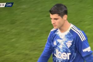 表現(xiàn)災(zāi)難！意媒：33歲莫拉塔13場0球，屢失良機的他需調(diào)整心態(tài)