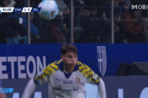 被扳平！邁尼昂失誤，普拉托門前頭球建功，帕爾馬2-2扳平米蘭！