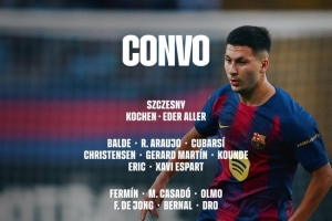 巴薩對(duì)陣塞爾塔大名單：萊萬、亞馬爾、孔德在列，克里斯滕森回歸