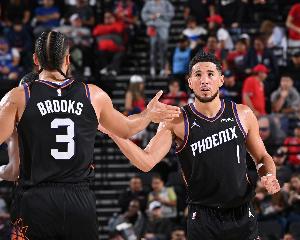 賽季第六套！太陽首發(fā)：布克、格雷森·阿倫、狄龍、奧尼爾、馬威