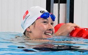 全運(yùn)會(huì)女子200米自由泳：中國(guó)香港選手何詩(shī)蓓奪金，李冰潔銀牌