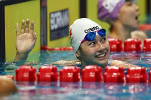 全運(yùn)會(huì)女子100米自由泳預(yù)賽：何詩(shī)蓓總排名第一晉級(jí)，張雨霏棄權(quán)