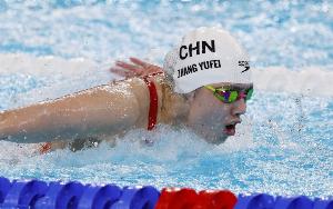 200米蝶泳第三！張雨霏：它只能代表我的下限，不會(huì)比這個(gè)慢了