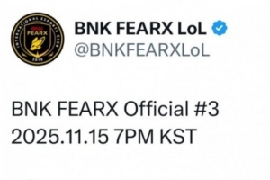 效率太快LCK賽區(qū)BFX戰(zhàn)隊(duì)將會(huì)在6點(diǎn)公布第三位續(xù)約選手