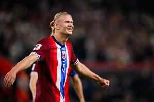 本屆歐洲世預(yù)賽參與進球榜：哈蘭德16球居首，德佩12球次席