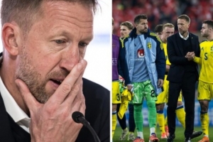 執(zhí)教瑞典開(kāi)門(mén)黑！波特：1-4瑞士很痛苦，要冷靜對(duì)待球隊(duì)的崩盤(pán)