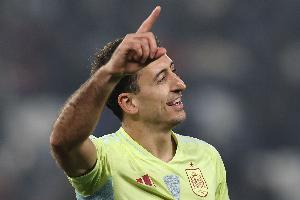 德拉富恩特麾下西班牙參與進(jìn)球：奧亞薩瓦爾22球最多，亞馬爾次席