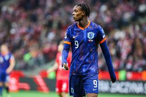 埃梅加談荷蘭國(guó)家隊(duì)首秀：我感到非常自豪 希望參加世界杯