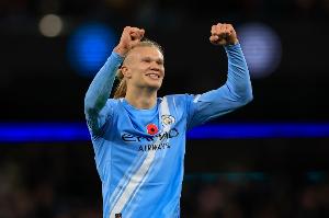 嚇人哈蘭德本賽季20場狂轟32球，只對熱刺和維拉沒進球