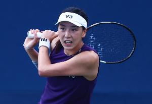 王欣瑜2-0擊敗施晗晉級全運會網(wǎng)球女單第4輪，將戰(zhàn)王曦雨