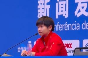 孫穎莎：我和曼昱一直存在著良性競爭，她現(xiàn)在是當(dāng)今女乒最優(yōu)秀的