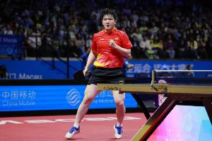 全運會乒乓球男子團體小組賽：上海隊3-0河南隊，樊振東拿到1分