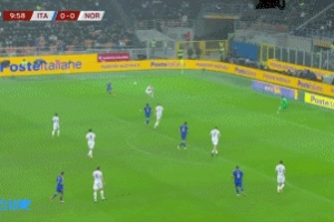 10分鐘1球90分鐘不得..？埃斯波西托第10分鐘破門，意大利1-0挪威