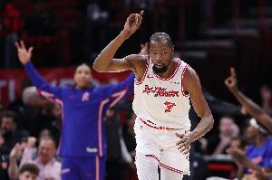 沖擊4連勝！火箭戰(zhàn)魔術先發(fā)：阿門、奧科吉、杜蘭特、小賈、申京