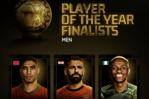 2025非洲年度最佳球員最終候選：阿什拉夫、薩拉赫、奧斯梅恩
