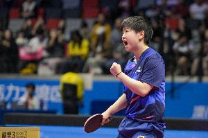 河北3-0黑龍江晉級乒乓球女團決賽：孫穎莎3-0取勝，何卓佳拿兩分