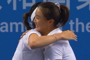 王欣瑜/袁悅逆轉(zhuǎn)晉級(jí)全運(yùn)會(huì)網(wǎng)球女雙決賽，將戰(zhàn)王雅繁/蔣欣玗