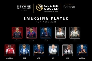 環(huán)足獎(jiǎng)2025年最佳新星候選：內(nèi)維斯、斯凱利、赫伊森、杜埃在列