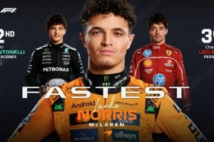 F1拉斯維加斯站二練：諾里斯最快，安東內(nèi)利、勒克萊爾分居二三