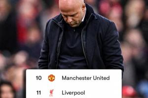 11年來頭一遭！利物浦12輪后位居英超下半?yún)^(qū)，渣叔時(shí)代從未發(fā)生