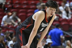 解說：最后跑不動了 是直接導致楊瀚森沒法得分上雙的最重要原因