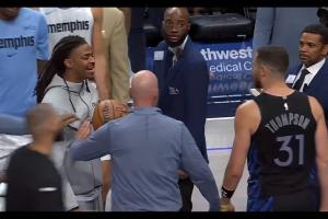 網(wǎng)友曬數(shù)據(jù)：31歲克萊2次大傷出戰(zhàn)304場(chǎng) 同期22歲莫蘭特出戰(zhàn)206場(chǎng)