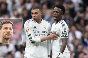 分兩派科貝：維尼修斯82等人不滿阿隆索，姆巴佩居萊爾等支持