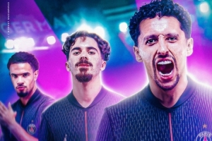 巴黎發(fā)布對陣熱刺海報：馬爾基尼奧斯、維蒂尼亞、埃梅里出鏡