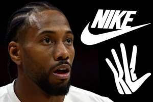 后來因此還有糾紛！萊昂納德：當年和耐克合作Logo是我自己畫的