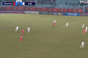 全員目送！國安第90分鐘遭絕殺，連丟兩球1-2落后河內(nèi)