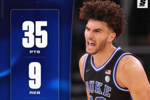 35分9板3助！卡梅隆·布澤爾率隊(duì)擊敗阿肯色大學(xué)